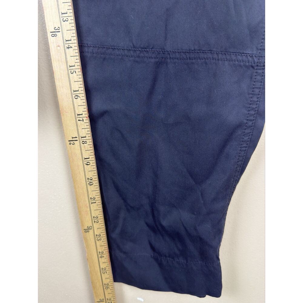 NWT Express Womens Black High Rise Flap Pocket Cargo Utility Pants Size 8 - Picture 12 of 15